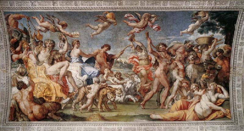 Annibale Carracci Triumph of Bacchus and Ariadne china oil painting image